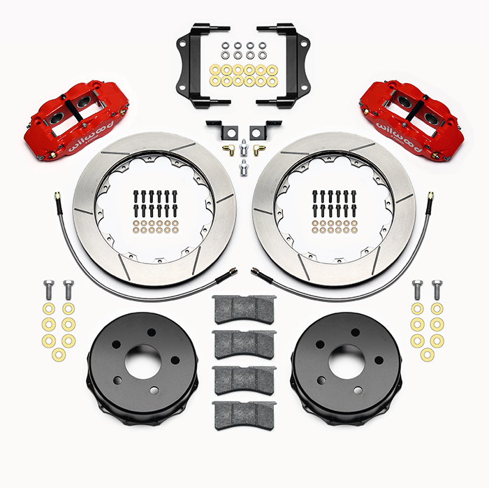 Forged Narrow Superlite 4R Big Brake Rear Brake Kit For OE Parking Brake