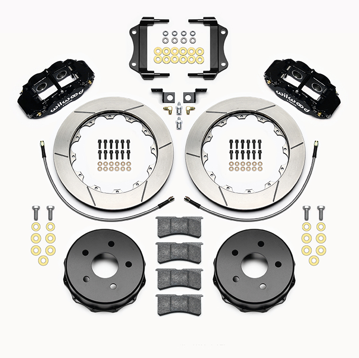 Forged Narrow Superlite 4R Big Brake Rear Brake Kit For OE Parking Brake
