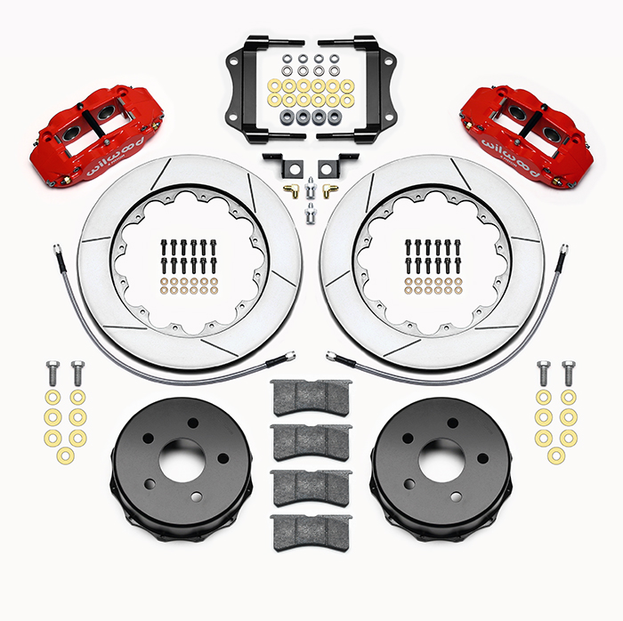 Forged Narrow Superlite 4R Big Brake Rear Brake Kit For OE Parking Brake