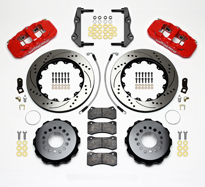 AERO4 Big Brake Rear Brake Kit For OE Parking Brake