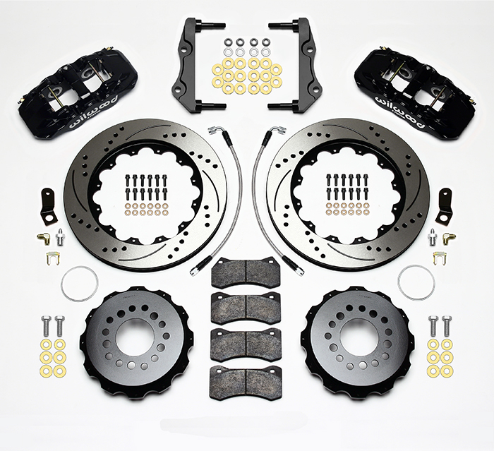 AERO4 Big Brake Rear Brake Kit For OE Parking Brake