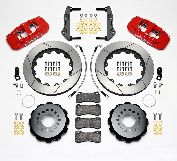 AERO4 Big Brake Rear Brake Kit For OE Parking Brake