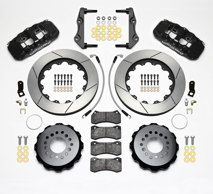 AERO4 Big Brake Rear Brake Kit For OE Parking Brake