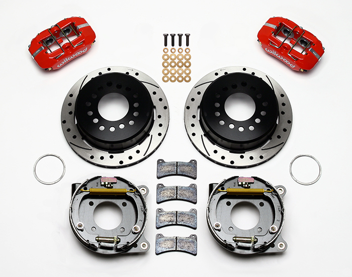 Forged Dynapro Low-Profile Rear Parking Brake Kit