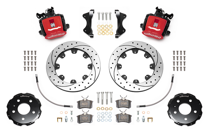 Combination Parking Brake Caliper Rear Brake Kit