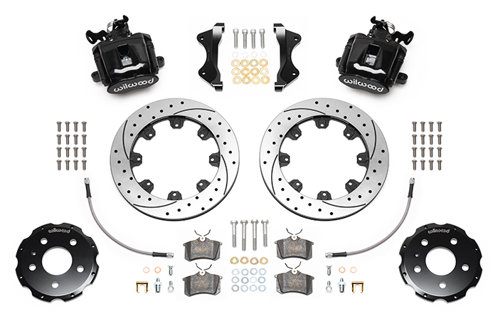 Combination Parking Brake Caliper Rear Brake Kit