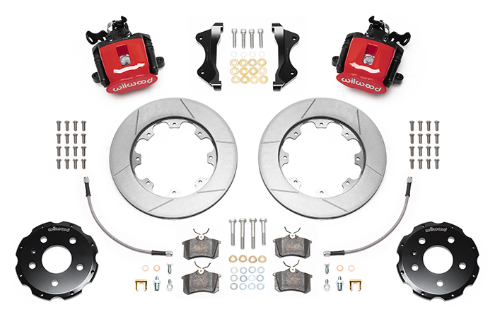 Combination Parking Brake Caliper Rear Brake Kit