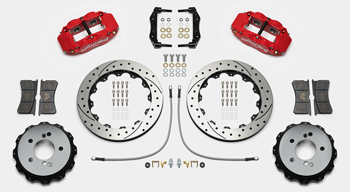 Forged Narrow Superlite 4R Big Brake Rear Brake Kit For OE Parking Brake