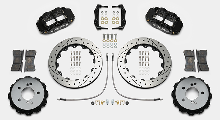 Forged Narrow Superlite 4R Big Brake Rear Brake Kit For OE Parking Brake