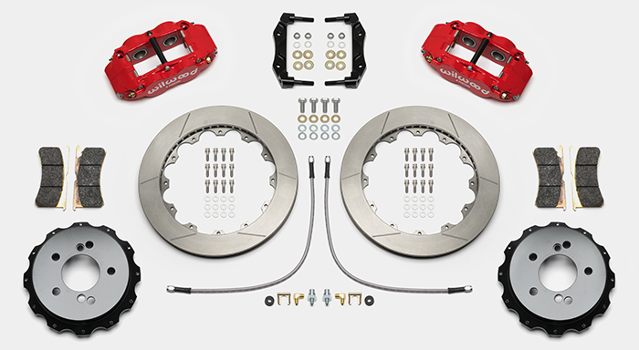 Forged Narrow Superlite 4R Big Brake Rear Brake Kit For OE Parking Brake
