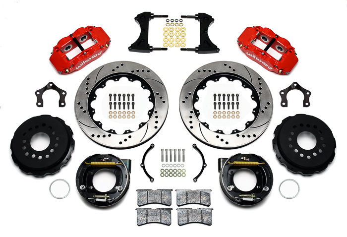 Forged Narrow Superlite 4R Big Brake Rear Parking Brake Kit