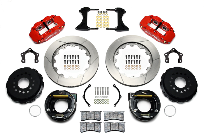 Forged Narrow Superlite 4R Big Brake Rear Parking Brake Kit