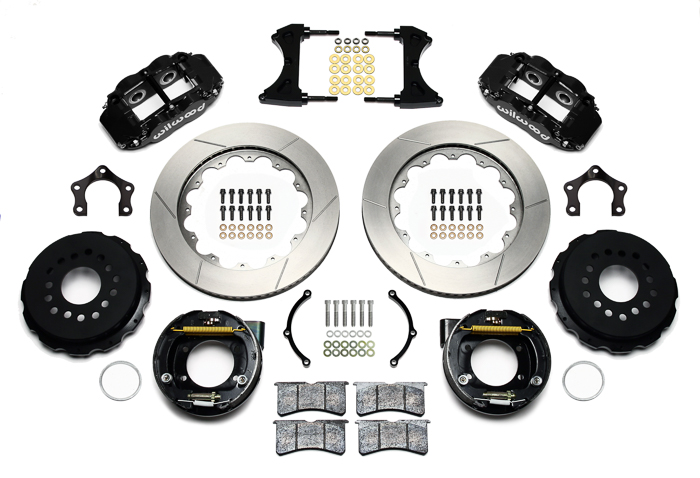 Forged Narrow Superlite 4R Big Brake Rear Parking Brake Kit