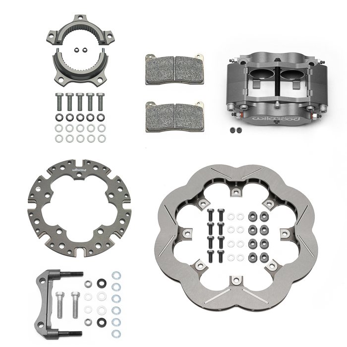 Billet Narrow Dynalite Radial Mount Sprint Inboard Brake Kit