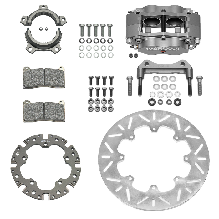 Billet Narrow Dynalite Radial Mount Sprint Inboard Brake Kit