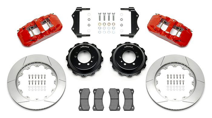 AERO6 Big Brake Rear Brake Kit For OE Parking Brake