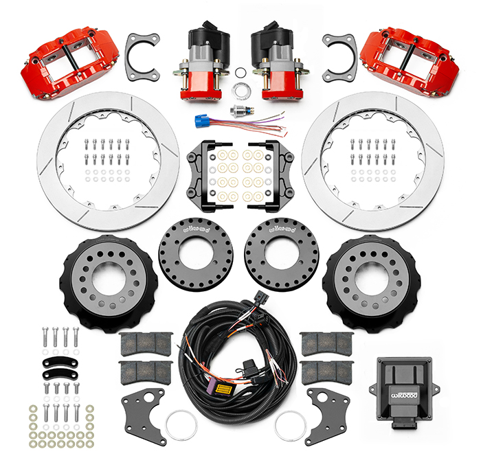 Forged Narrow Superlite 4R Big Brake Rear Electronic Parking Brake Kit