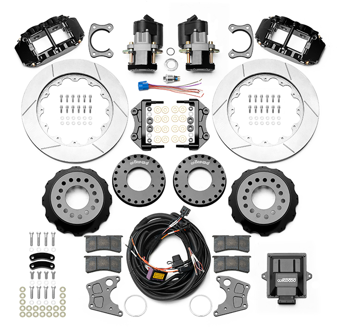 Forged Narrow Superlite 4R Big Brake Rear Electronic Parking Brake Kit