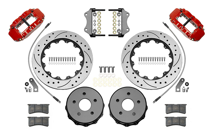 Forged Narrow Superlite 4R Big Brake Rear Brake Kit For OE Parking Brake