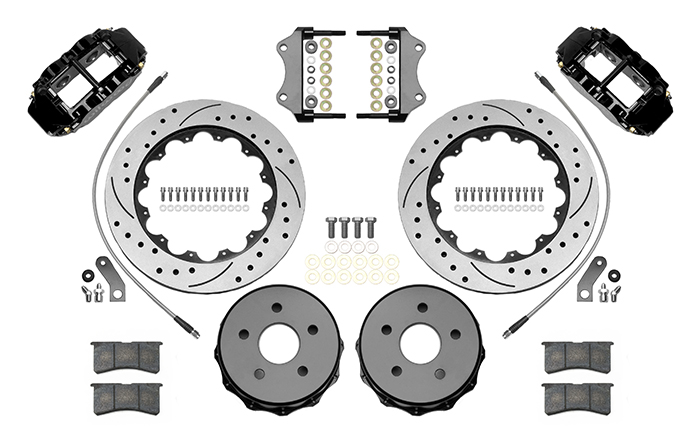 Forged Narrow Superlite 4R Big Brake Rear Brake Kit For OE Parking Brake