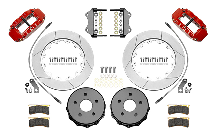 Forged Narrow Superlite 4R Big Brake Rear Brake Kit For OE Parking Brake