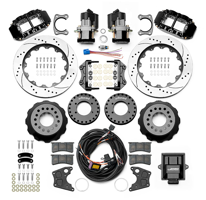 Forged Narrow Superlite 4R Big Brake Rear Electronic Parking Brake Kit