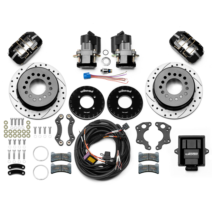 Forged Dynapro Low-Profile Rear Electronic Parking Brake Kit