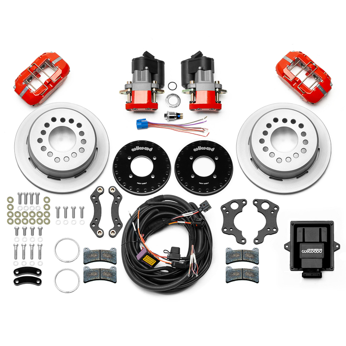 Forged Dynapro Low-Profile Rear Electronic Parking Brake Kit