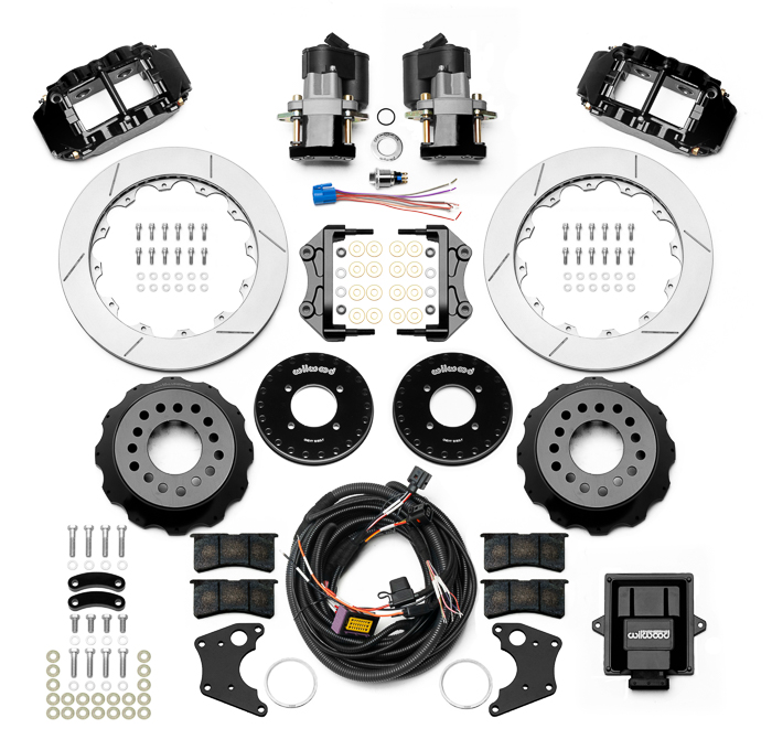 Forged Narrow Superlite 4R Big Brake Rear Electronic Parking Brake Kit