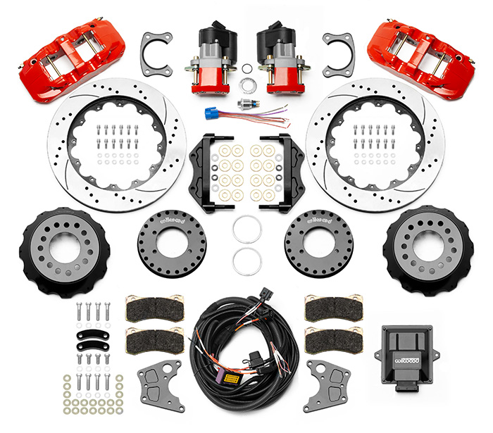 AERO4 Big Brake Rear Electronic Parking Brake Kit