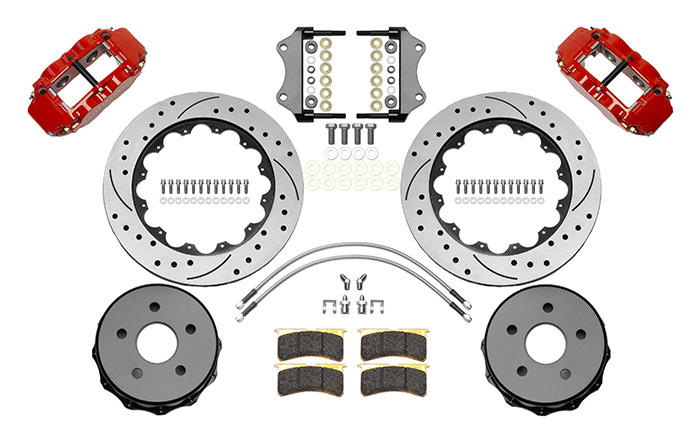 Forged Narrow Superlite 4R Big Brake Rear Brake Kit For OE Parking Brake