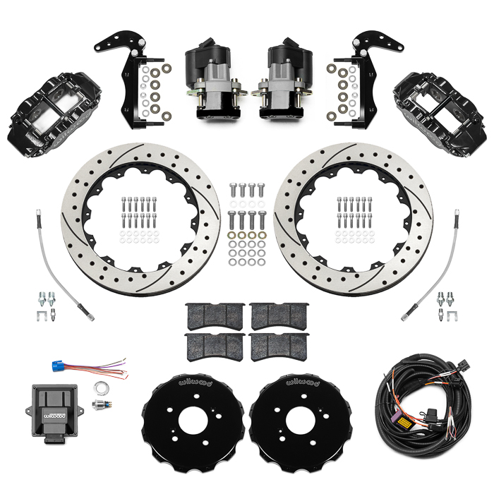 Forged Narrow Superlite 4R Big Brake Rear Electronic Parking Brake Kit