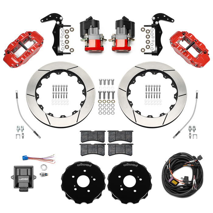 Forged Narrow Superlite 4R Big Brake Rear Electronic Parking Brake Kit