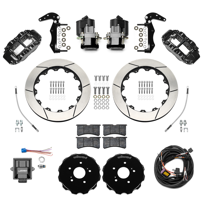 Forged Narrow Superlite 4R Big Brake Rear Electronic Parking Brake Kit