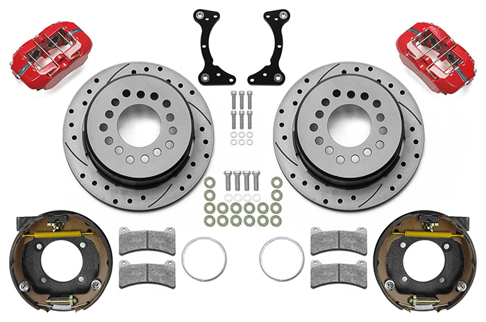 Forged Dynapro Low-Profile Rear Parking Brake Kit