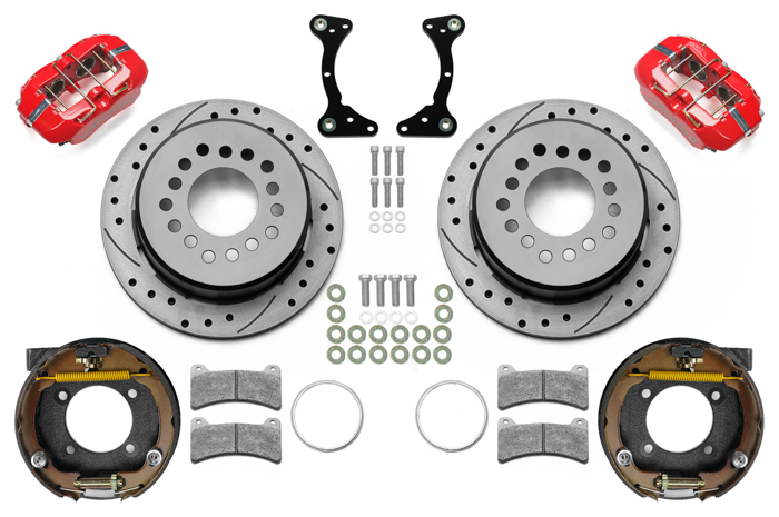 Forged Dynapro Low-Profile Rear Parking Brake Kit