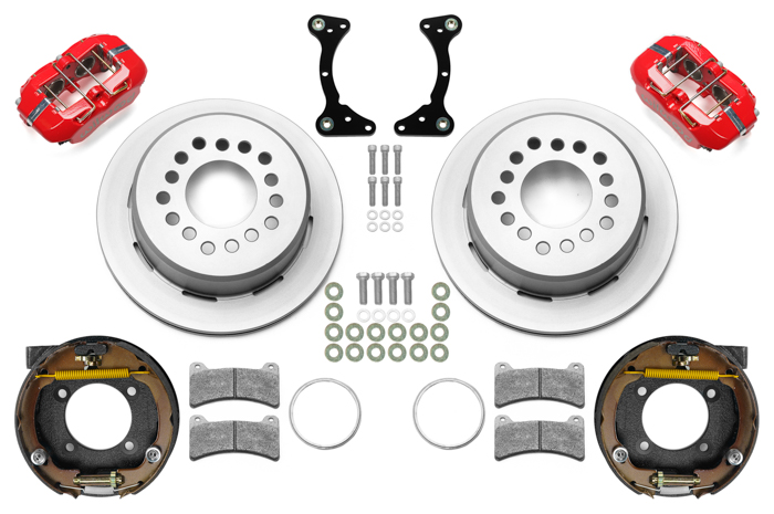 Forged Dynapro Low-Profile Rear Parking Brake Kit