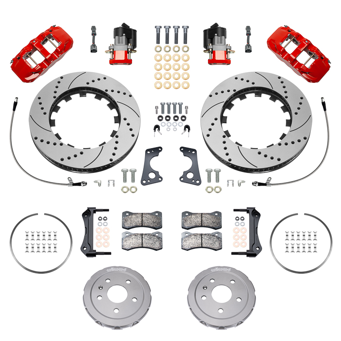 AERO4 Big Brake Rear Dynamic Electronic Parking Brake Kit