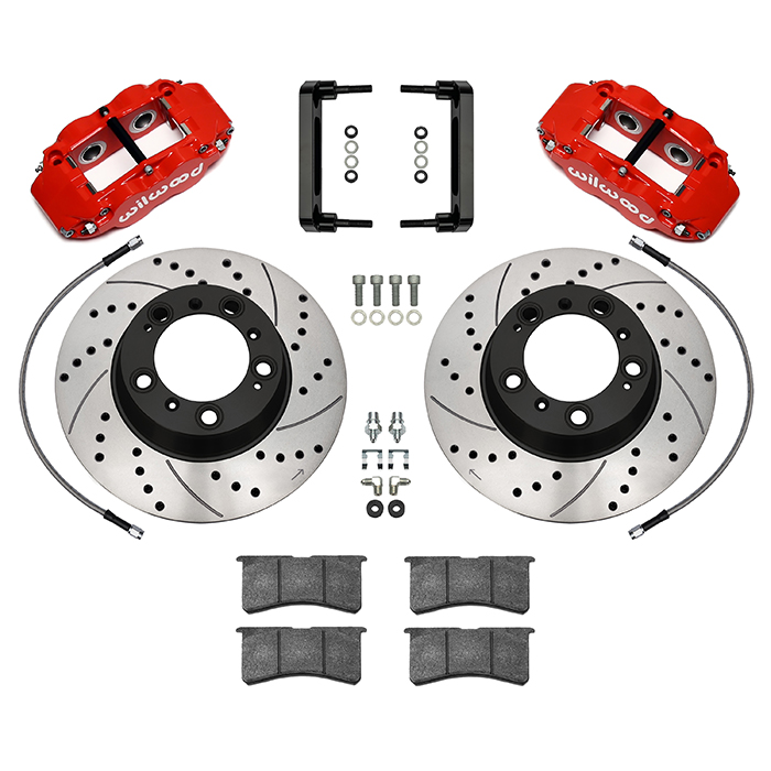 Forged Narrow Superlite 4R Big Brake Rear Brake Kit For OE Parking Brake