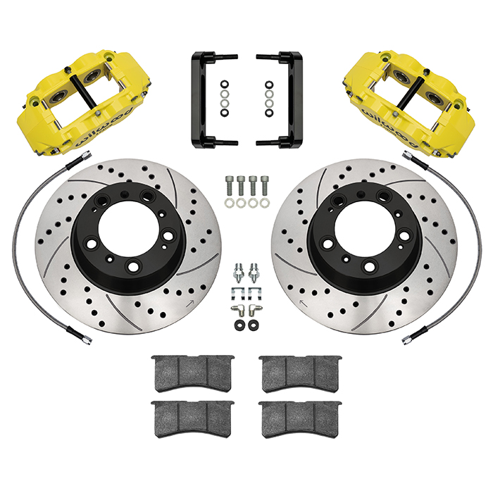 Forged Narrow Superlite 4R Big Brake Rear Brake Kit For OE Parking Brake