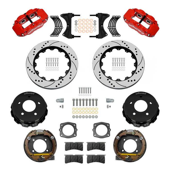 Forged Narrow Superlite 4R Big Brake Rear Parking Brake Kit