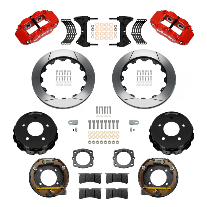 Forged Narrow Superlite 4R Big Brake Rear Parking Brake Kit