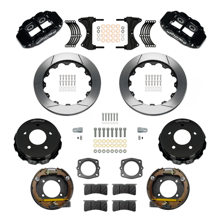 Forged Narrow Superlite 4R Big Brake Rear Parking Brake Kit