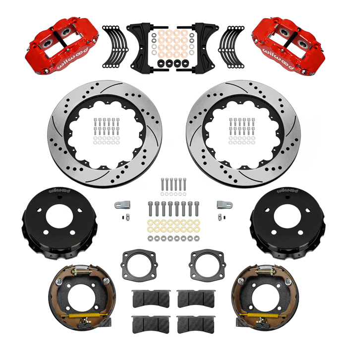 Forged Narrow Superlite 4R Big Brake Rear Parking Brake Kit