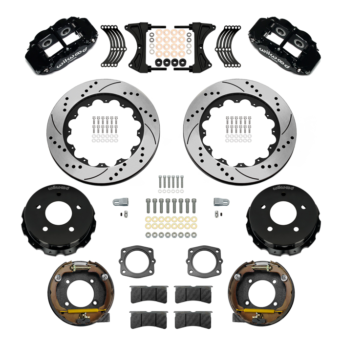 Forged Narrow Superlite 4R Big Brake Rear Parking Brake Kit