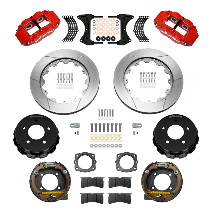 Forged Narrow Superlite 4R Big Brake Rear Parking Brake Kit