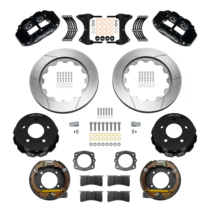 Forged Narrow Superlite 4R Big Brake Rear Parking Brake Kit