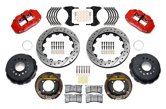 Forged Narrow Superlite 4R Big Brake Rear Parking Brake Kit