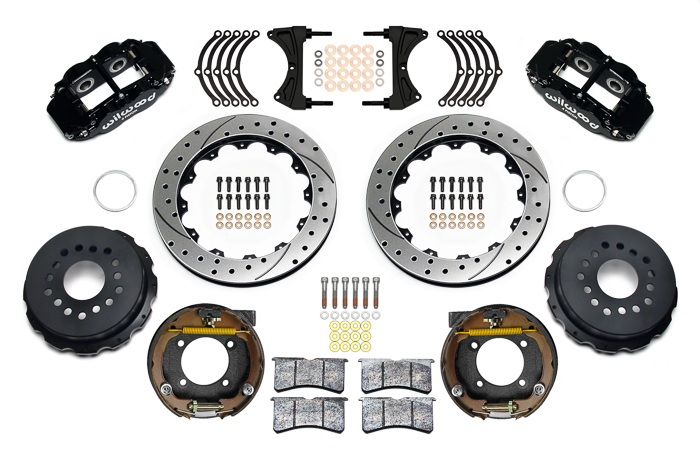 Forged Narrow Superlite 4R Big Brake Rear Parking Brake Kit