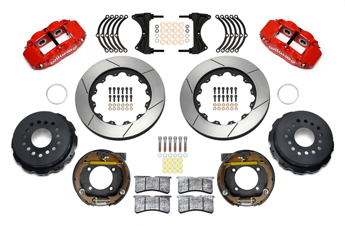 Forged Narrow Superlite 4R Big Brake Rear Parking Brake Kit
